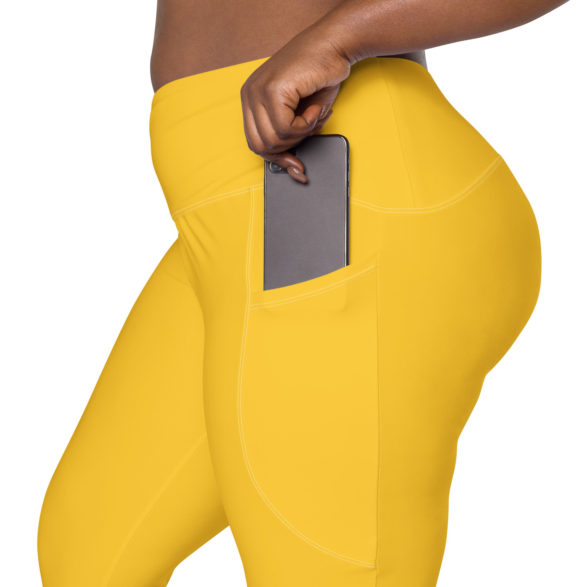 Mustard Yellow Leggings with Pockets | All Sizes